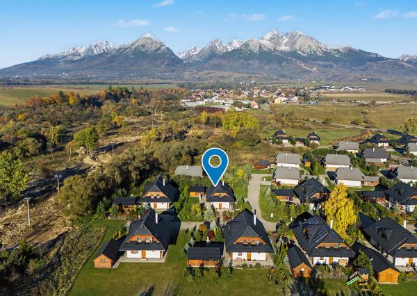 Na prenájom luxusná rekreačná chata v obci Stará Lesná