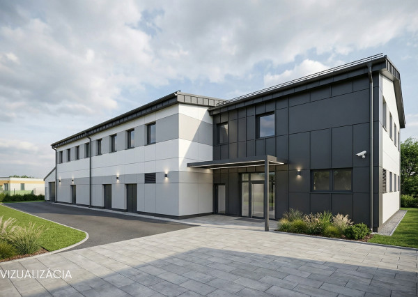 Na predaj výrobná hala s administratívnou časťou pri Lučenci