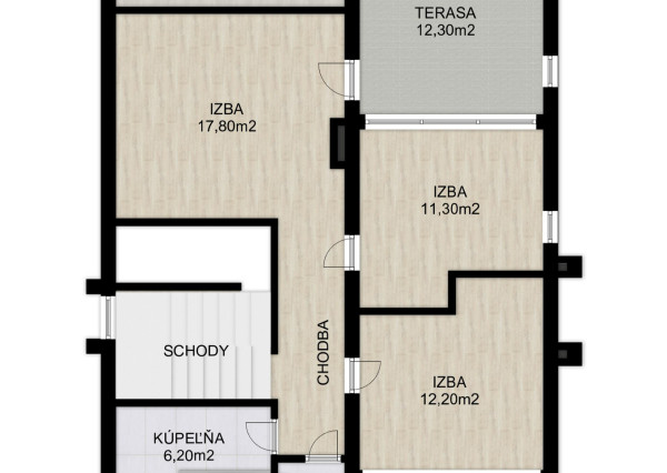 Na predaj 5-izbový rodinný dom v Hamuliakove