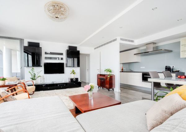 Prenájom - 3i byt s terasou a parkovacím státím v Eurovea