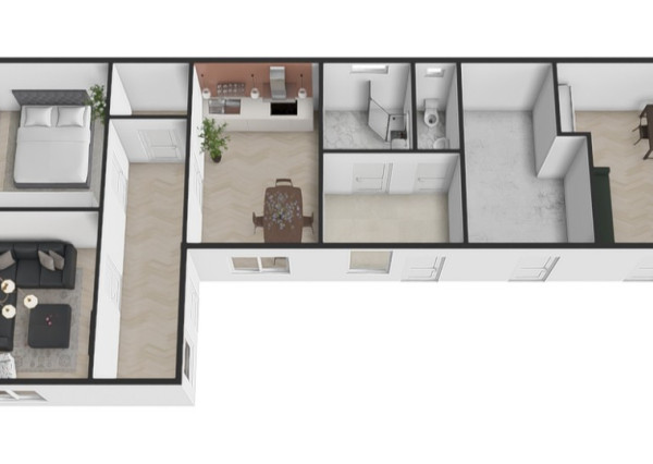 Na predaj čiastočne prerobený rodinný dom v obci Otrhánky