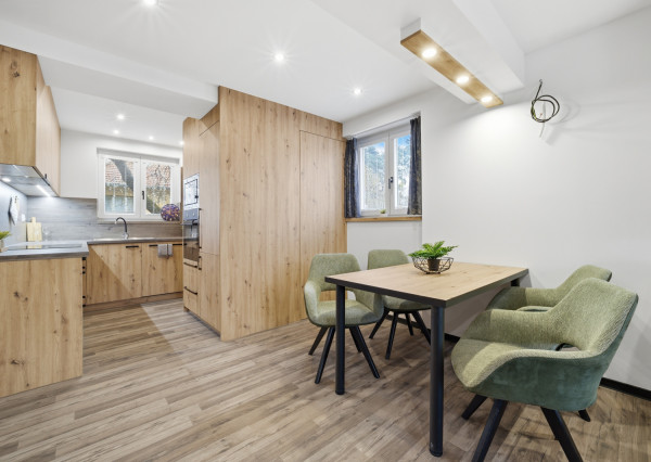 Na prenájom kompletne zariadený 2-izbový byt v Lozorne