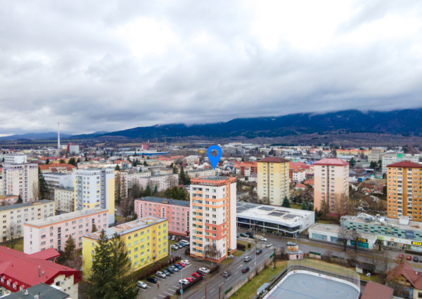 Na predaj 3-izbový byt v centre Martina