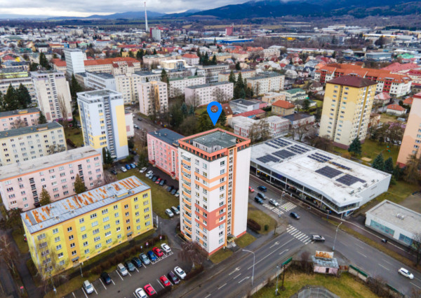 Na predaj 3-izbový byt v centre Martina