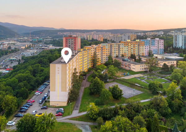 Na predaj 3-izbový byt s panoramatickým výhľadom na celé Košice