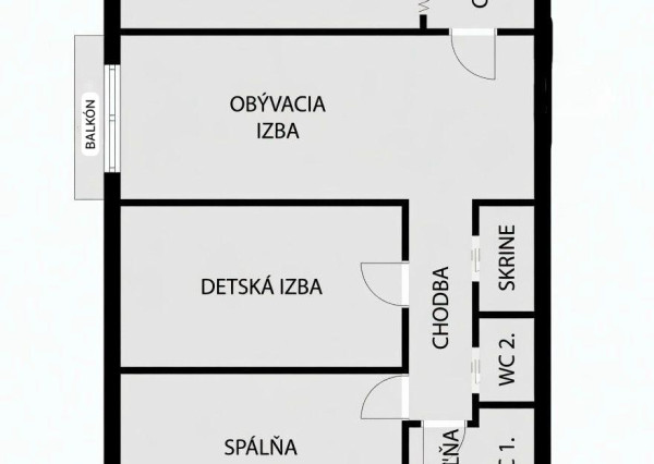 Na predaj prerobený, zariadený 3 izbový byt v Ružinove BA