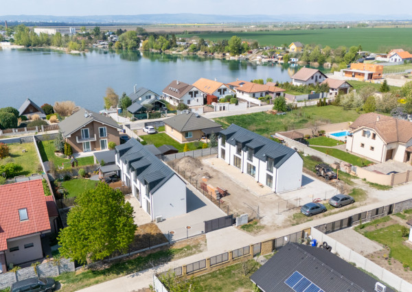 Druhá etapa projektu pri jazere Nové Košariská v Dunajskej Lužnej