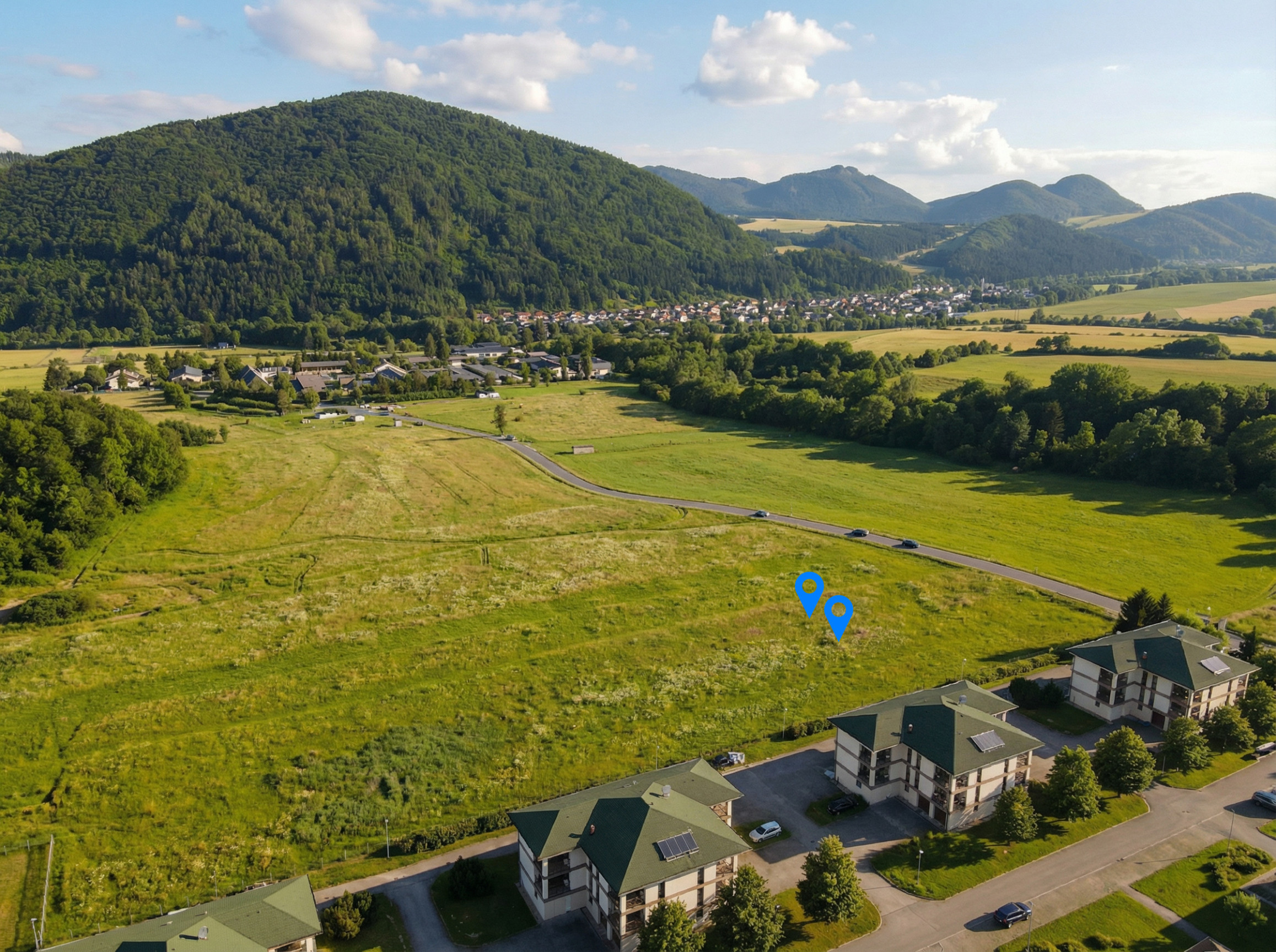 REZERVOVANÉ: Na predaj stavebný a investičný pozemok v obci Krašňany