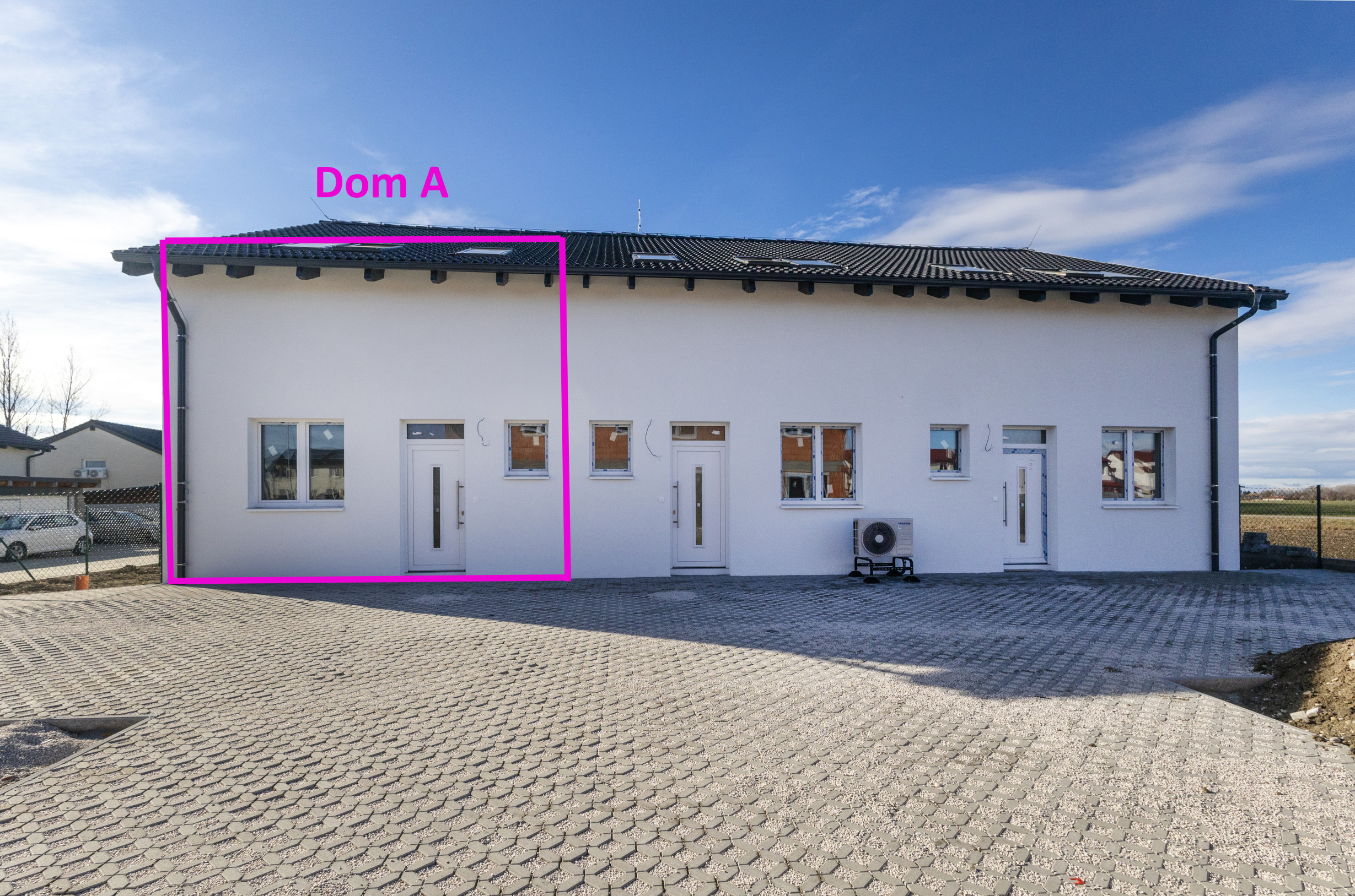 Na predaj novostavba v Lehniciach - časť trojdomu A