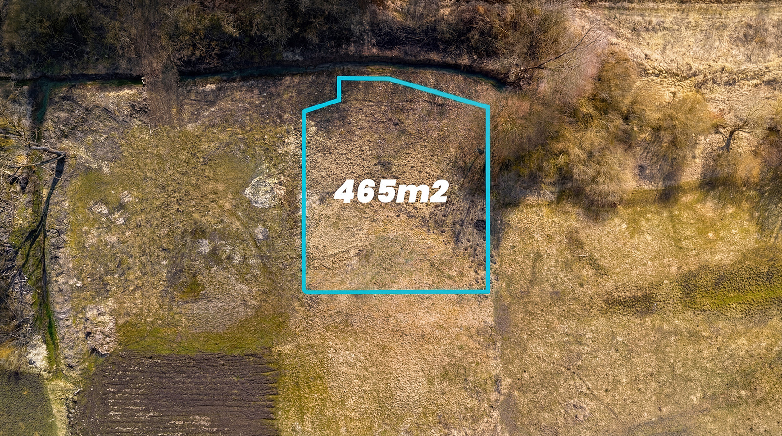 Na predaj pozemok so stavebným potenciálom, Kanaš-Veľký Šariš